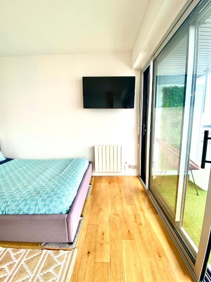 - L'Iroizh - Concarneau - Vue Mer Panoramique - Studio Standing Plage Des Sables Blancs - Parking - Panoramic Sea View - Near Thalassotherapy - Wifi - Exterior photo